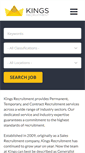 Mobile Screenshot of kingsrecruitment.co.nz